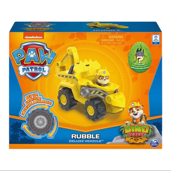 Paw Patrol Rubble Deluxe Vehicle - Picture 2 of 9